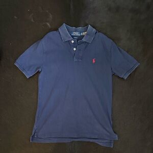 Polo by Ralph Lauren Dark Blue Polo with Red Logo